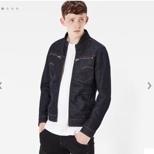 G-Star Raw ARC ZIP DECONSTRUCTED denim jacket men’s  blue size large